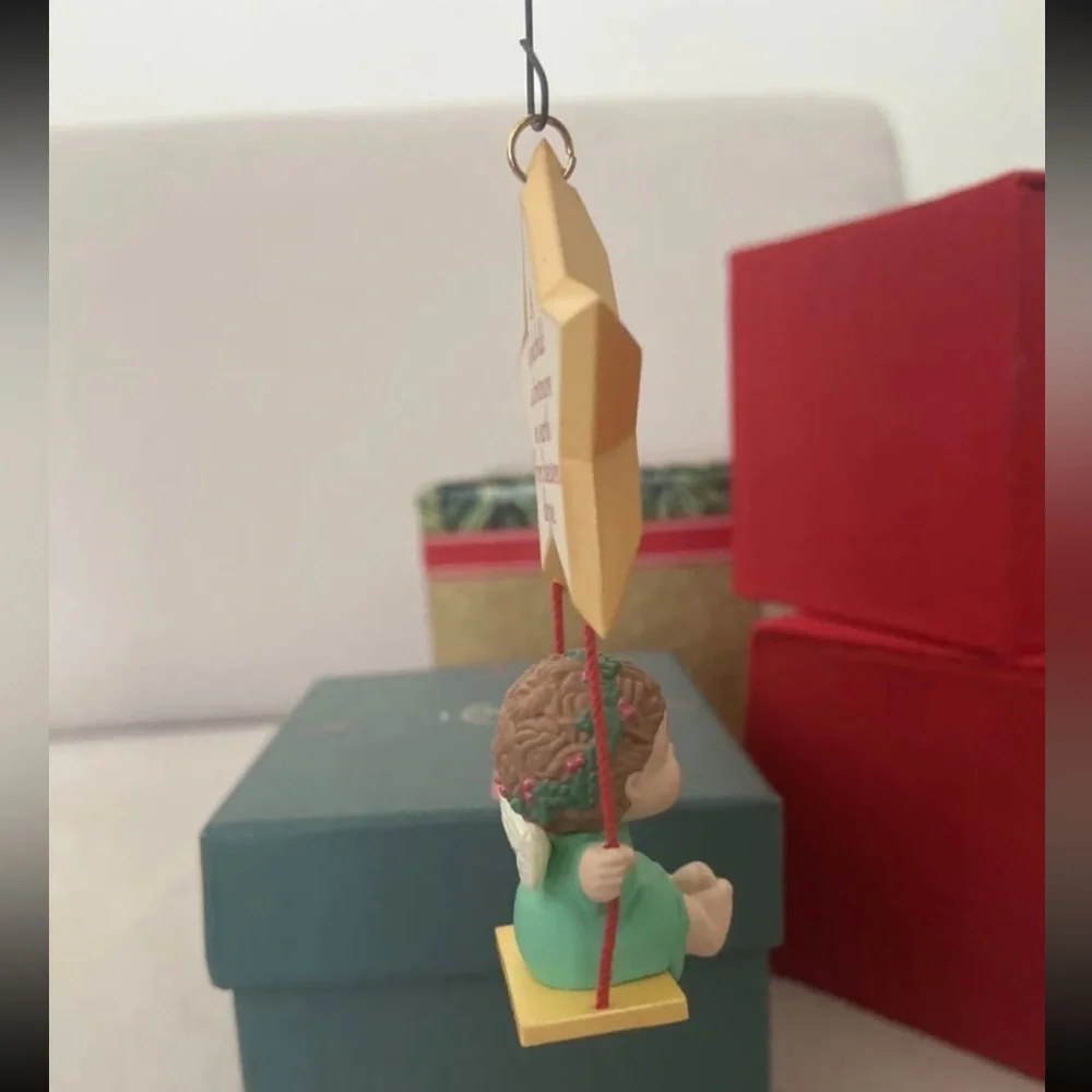 Hallmark Godchild Swinging on a Star 1994 Keepsake Ornament Christmas Holiday